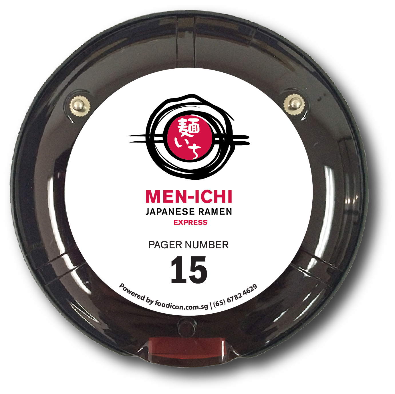 Food Icon Paging System - Men-ichi Ramen Express