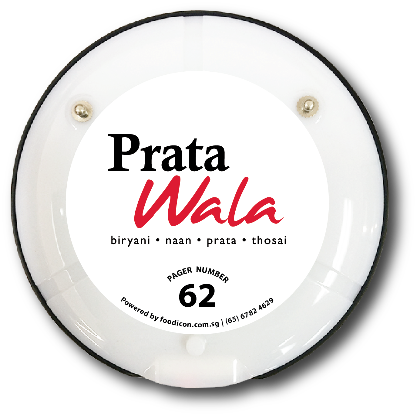 Food Icon Paging System - Prata Wala